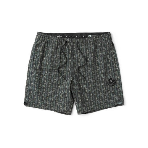 Vissla Out West 16.5in Ecolastic Boardshort Mens in Phantom