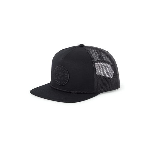 Brixton Oath MP Trucker Hat Mens in Black Black Black