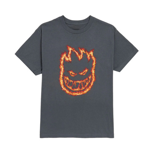 Spitfire Charred Remains Tee Mens in Charcoal