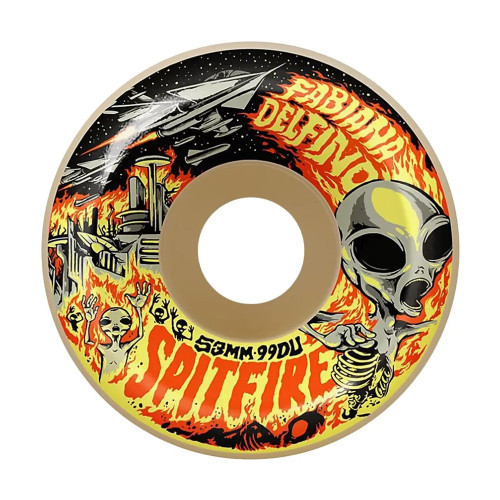 Spitfire F4 99D Invasion Delfino 53MM Skate Wheels