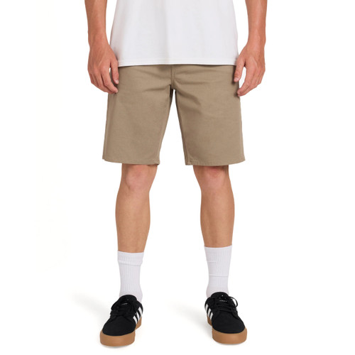 Volcom Solver Lite 5 Pocket 19in Walkshort Mens in Brindle