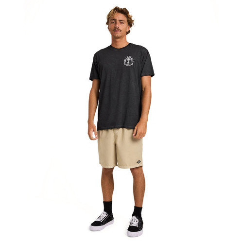 Billabong Big Wave Shazza Tee Mens in Black