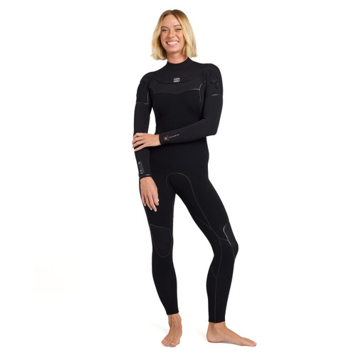 Billabong 3x2 Furnace Ultra Gullwing Steamer Womens in Black