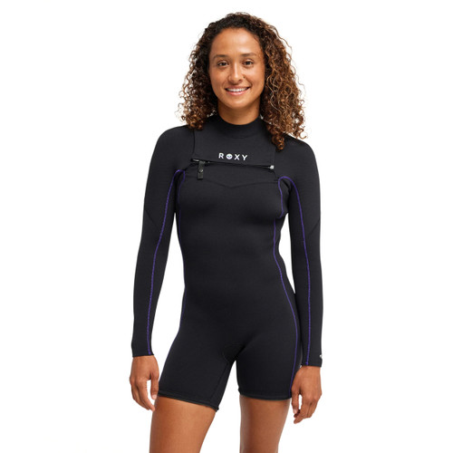 Roxy 2MM Elite Xtra Stretch Long Sleeve CZ Springsuit Womens in Dahlia