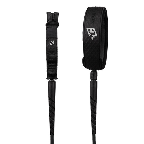 Creatures Reliance Longboard 9ft Knee Standard Duty Leash in Black Silver