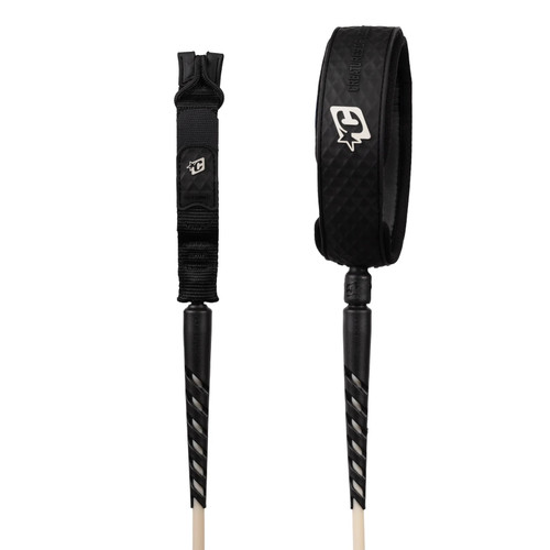 Creatures Reliance Longboard 9ft Knee Standard Duty Leash in Bone Black