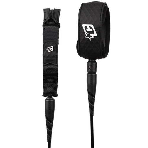 Creatures Of Leisure Reliance Lite Duty 6ft Leash in Black Silver