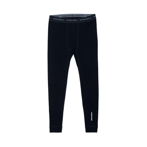 Beyond Medals Merino Baselayer Pant in Black