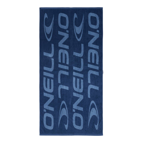 Oneill Corp Lines Towel in 42K Washed Navy