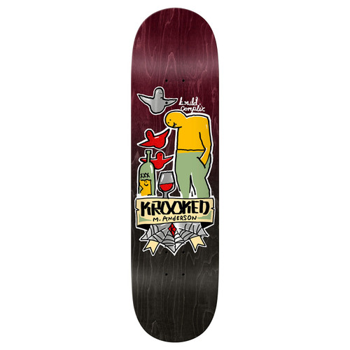 Krooked Manderson Complex 8.38 Skateboard Deck