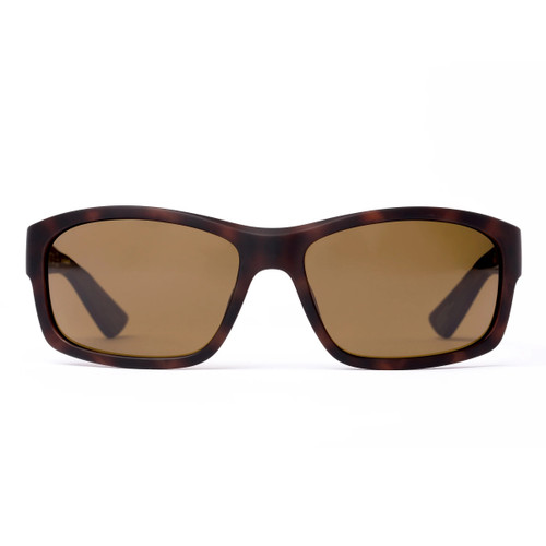 Otis Rival Sunglasses in Matte Dusty Tortoise Brown Polarised