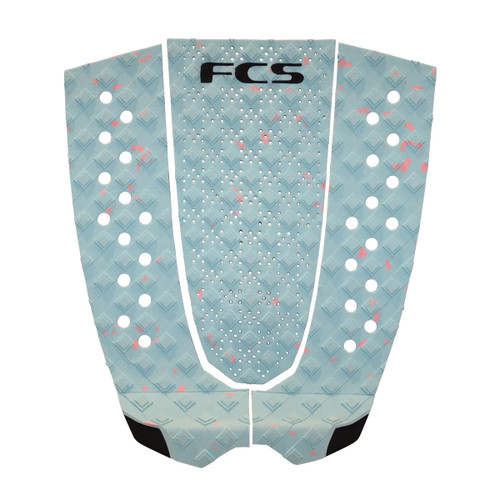 FCS T3 Eco Tail Pad in Teal Pink Fleck