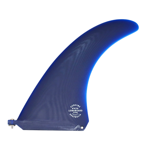 FCS Connect Screw & Plate PG 8in Longboard Fin in Cali Blue