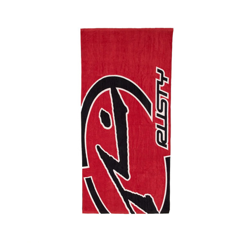 Rusty Red Handed Towel in Red