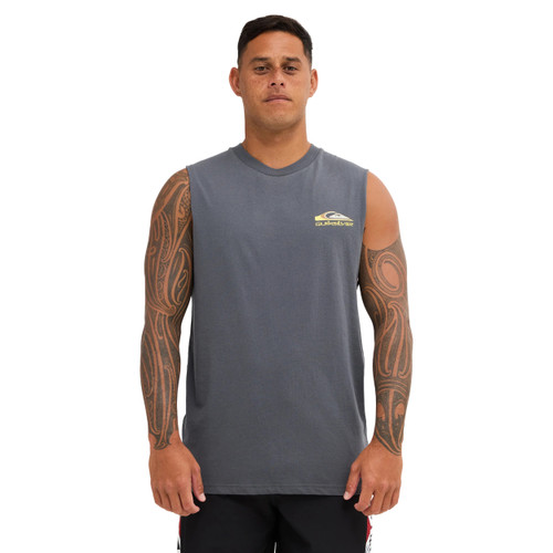 Quiksilver Tai Uru Muscle Mens in Iron Gate