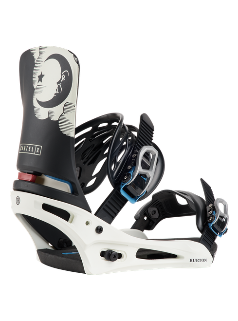 Burton 50th 90s Cartel X Bindings Mens in 94 Twin