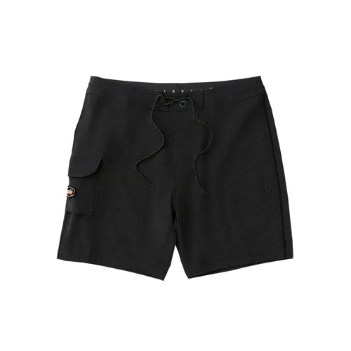 Vissla Solid Sets 18.5in Boardshort Mens in Black 2