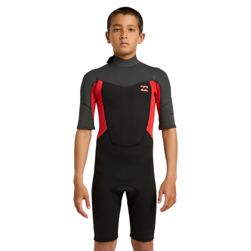 Billabong 2MM Absolute Core BZ Springsuit Boys in True Red