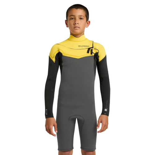 Billabong 2MM Absolute Ultra CZ Long Sleeve Springsuit Boys in Orange