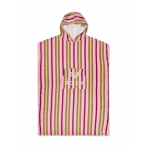 Roxy Stay Magical Printed Hooded Towel Womens in Beet Red