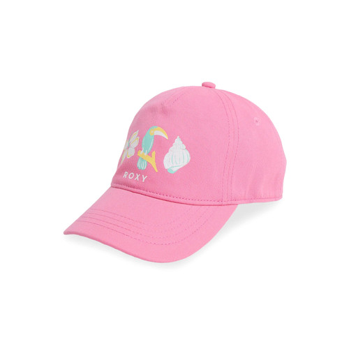 Roxy Teenie Weenie Ocean Lover Cap Junior Girls in Pink Carnation