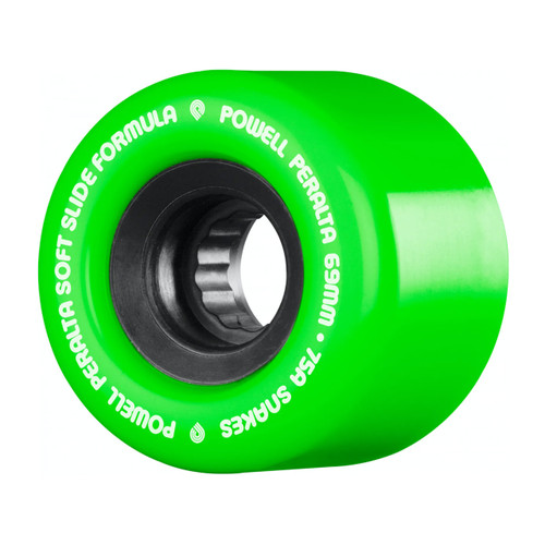 Powell Peralta SSF Snakes 69MM 75A Skate Wheels in Green