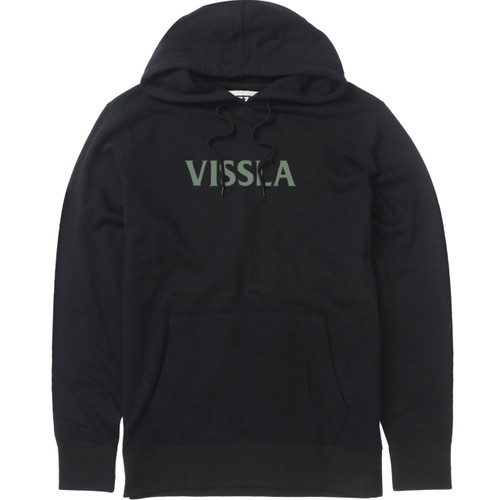 Vissla Local Hoodie Mens in Black