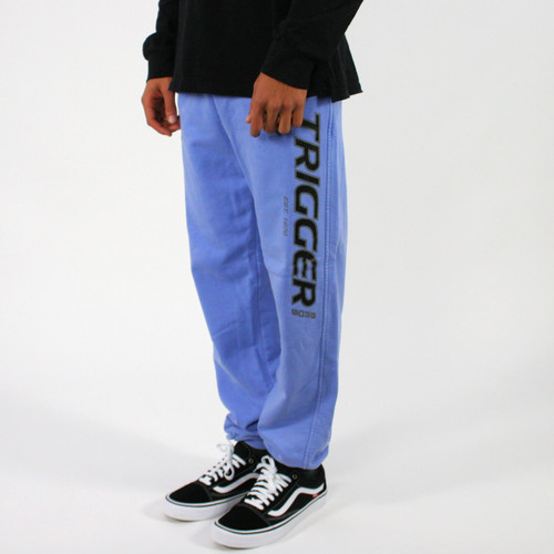Trigger Bros Original Tracksuit Pant Mens in Light Blue