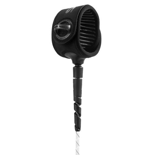 FCS Freedom Helix 7ft All Round Leash in Natural Black