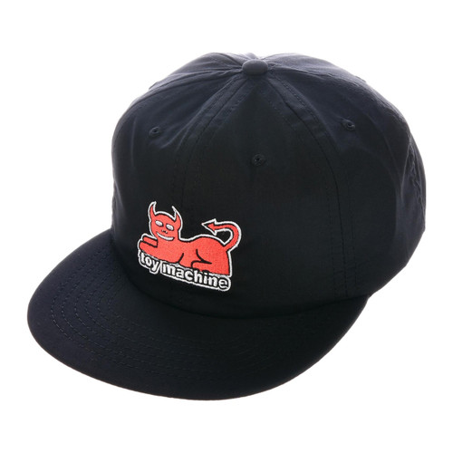 Toy Machine Devil Cat Cap Mens in Black