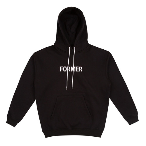 Former Legacy Hooded Jumper Mens in Black