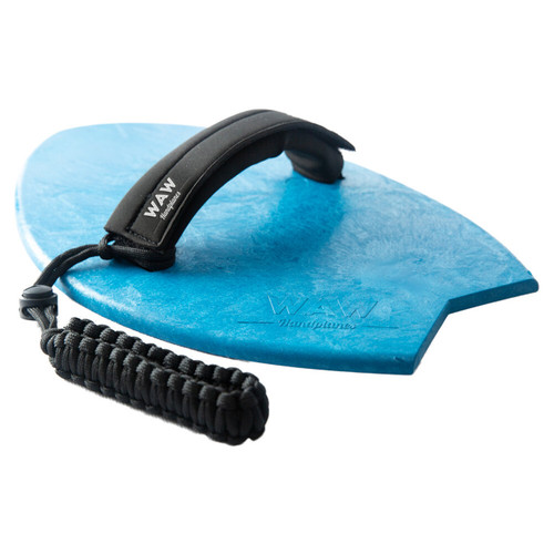 WAW Badfish Bodysurfing Handplane in Sky Blue