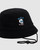 RVCA Skull Shred Terry Bucket Hat Mens in Black
