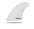 Futures Son Of Cobra Twin Fin Set in Grey Marble