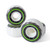 The 4 Sweepers 56MM Green Skate Wheels