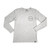 Trigger Bros East Coast Outline Long Sleeve Tee Youth in Grey Marle