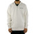 Trigger Bros Embroidered Quarter Zip Fleece Mens in Ecru