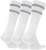 Nike SB Crew 3 Packs Socks Mens in White