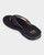 Reef Fanning Thongs Mens in Black Brown