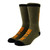 Spitfire Heads Up Sock Mens in Olive Orange Black