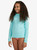 Roxy Teenie Weenie Heater Long Sleeve Rashvest Girls in Tanager Turquoise