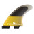 FCS II Performer PC Large Tri Fin Set in Mango