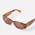 Epokhe Suede Sunglasses in Tortoise Polished Bronze