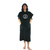 Trigger Bros Anchor Poncho Towel in Black