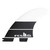 FCS II DHD PC Large Graphics Tri Fin Set