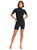 Roxy 2MM Swell Series FZ Springsuit Womens in Black