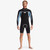 Quiksilver 2MM Capsule Saturn Long Sleeve BZ Springsuit Mens in Black Provincial Blue