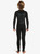 Quiksilver 3x2 Prologue BZ Flatlock Steamer Boys in Black