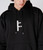 Former Composed Hood Mens in Black