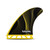 Futures P6 Honeycomb Thruster Fin Set Medium in Yellow